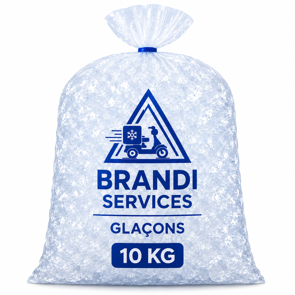 Sac de glaçons de 10Kg