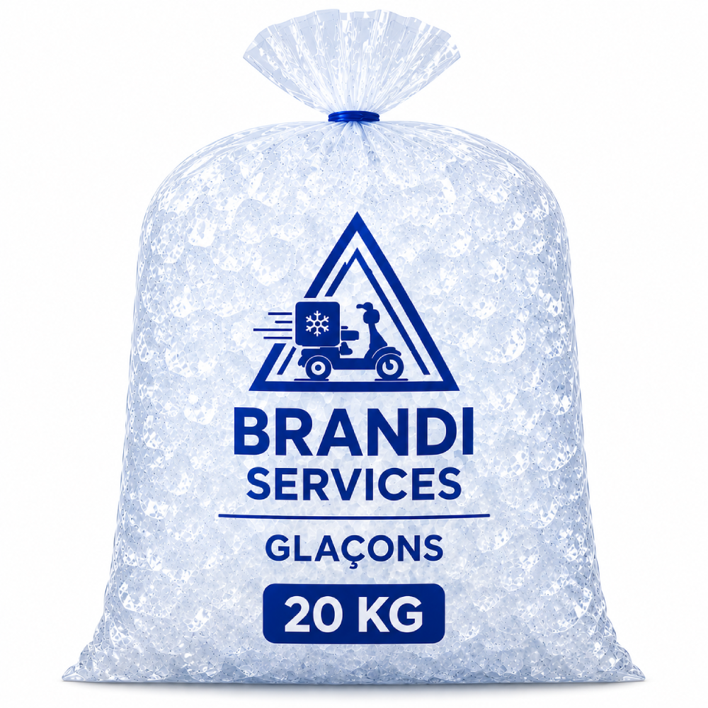 Sac de glaçons de 20Kg